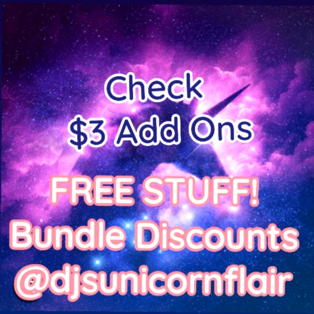 Advertisement For @DJSUNICORNFLAIR